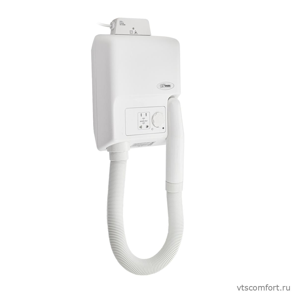 Фото Фен для волос настенный GFmark 6823 900Вт Изображение Фен для волос настенный GFmark 6823 900Вт