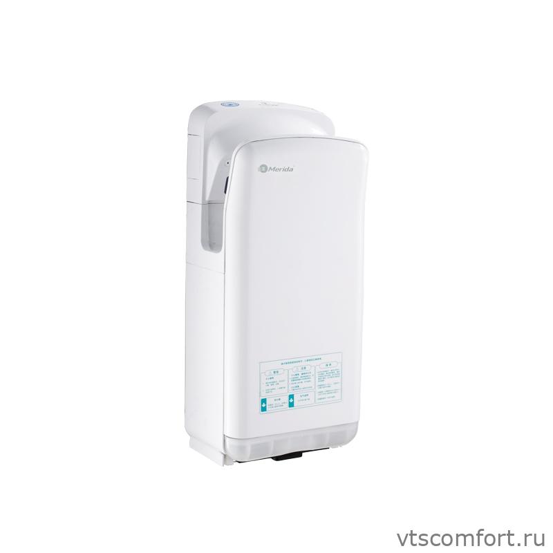 Фото Merida JET AIR M70B погружная сушилка для рук белый пластик Изображение Merida JET AIR M70B погружная сушилка для рук белый пластик