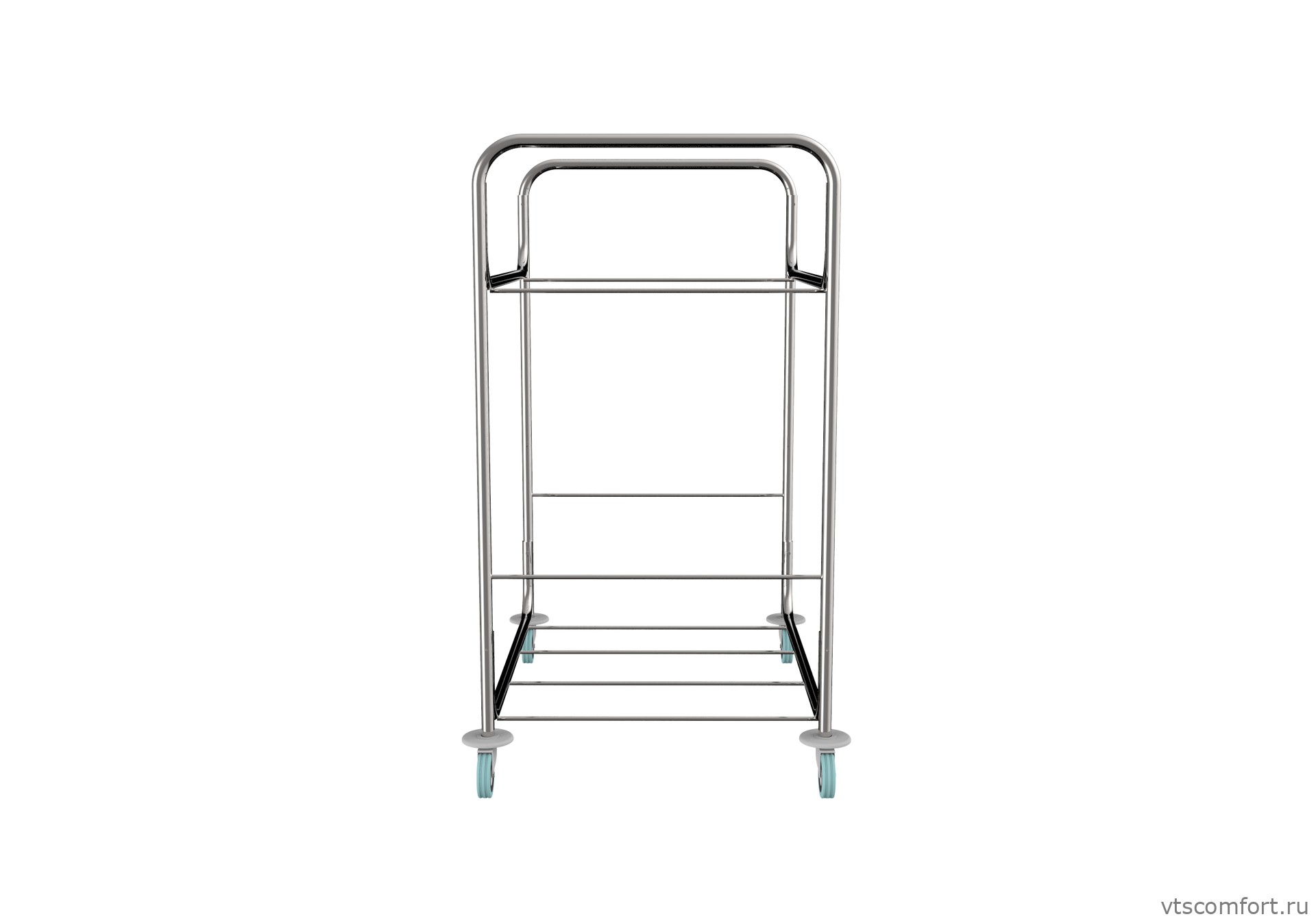 Фото Тележка для белья Metal Clean Долорес без мешка Изображение Тележка для белья Metal Clean Долорес без мешка