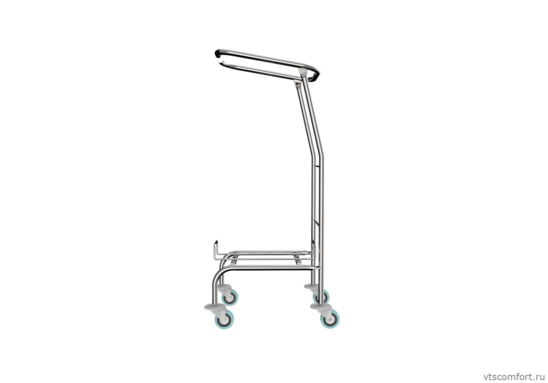 Фото Тележка для мусорного мешка Metal Clean Изабель с клипсами Изображение Тележка для мусорного мешка Metal Clean Изабель с клипсами