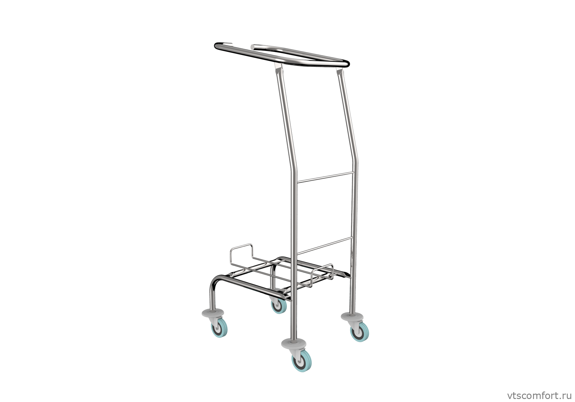 Фото Тележка для мусорного мешка Metal Clean Изабель без клипс Изображение Тележка для мусорного мешка Metal Clean Изабель без клипс