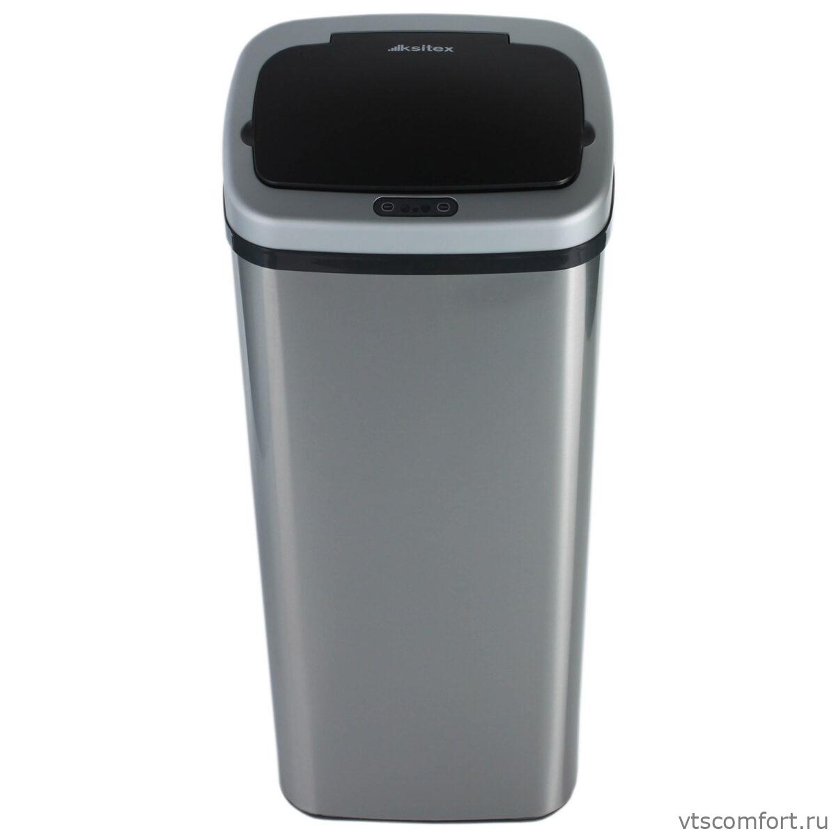 Фото Сенсорная урна Ksitex AGB-50M матовая 50 литров металл/пластик Изображение Сенсорная урна Ksitex AGB-50M матовая 50 литров металл/пластик