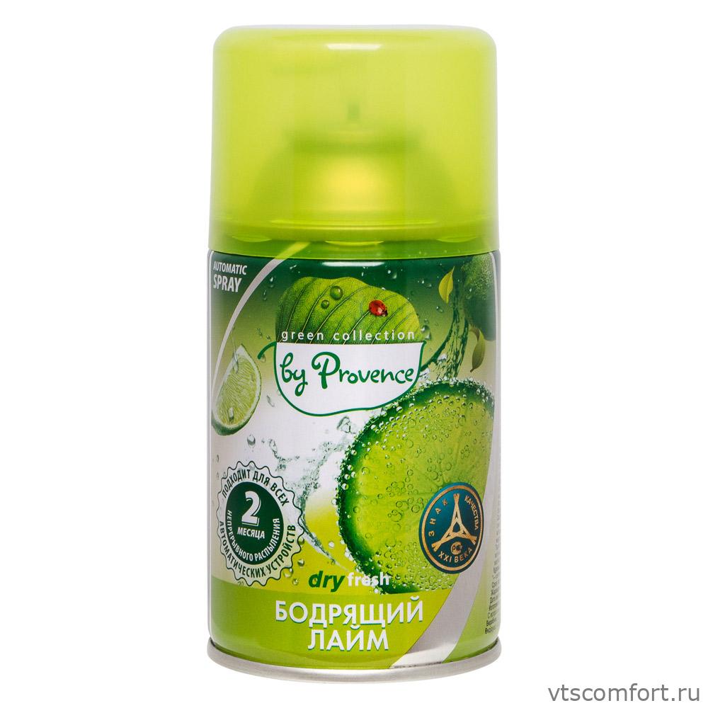 Фото Сменный баллон освежителя воздуха Provence Бодрящий лайм 250мл Изображение Сменный баллон освежителя воздуха Provence Бодрящий лайм 250мл