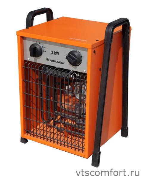 Фото Электрическая тепловая пушка Тепломаш КЭВ-3С41Е 0/1,5/3 кВт 220В Изображение Электрическая тепловая пушка Тепломаш КЭВ-3С41Е 0/1,5/3 кВт 220В