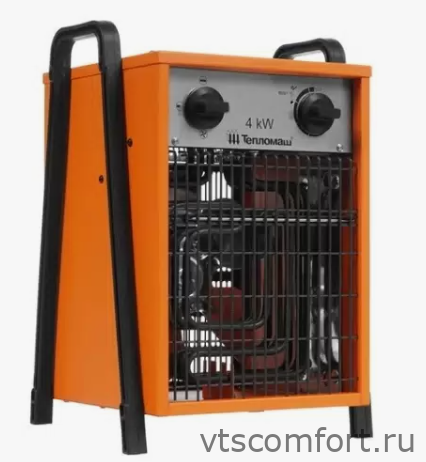 Фото Электрическая тепловая пушка Тепломаш КЭВ-4С40Е 0/2,66/4 кВт 380В Изображение Электрическая тепловая пушка Тепломаш КЭВ-4С40Е 0/2,66/4 кВт 380В
