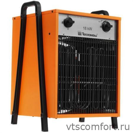 Фото Электрическая тепловая пушка Тепломаш КЭВ-18С40Е 0/9/18 кВт 380В Изображение Электрическая тепловая пушка Тепломаш КЭВ-18С40Е 0/9/18 кВт 380В