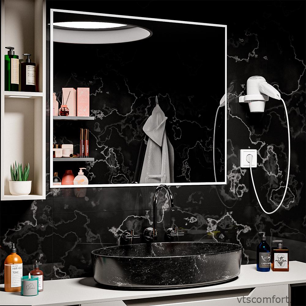 Фото Meyvel MF1-1300 фен для волос 1300Вт белый настенный Изображение Meyvel MF1-1300 фен для волос 1300Вт белый настенный