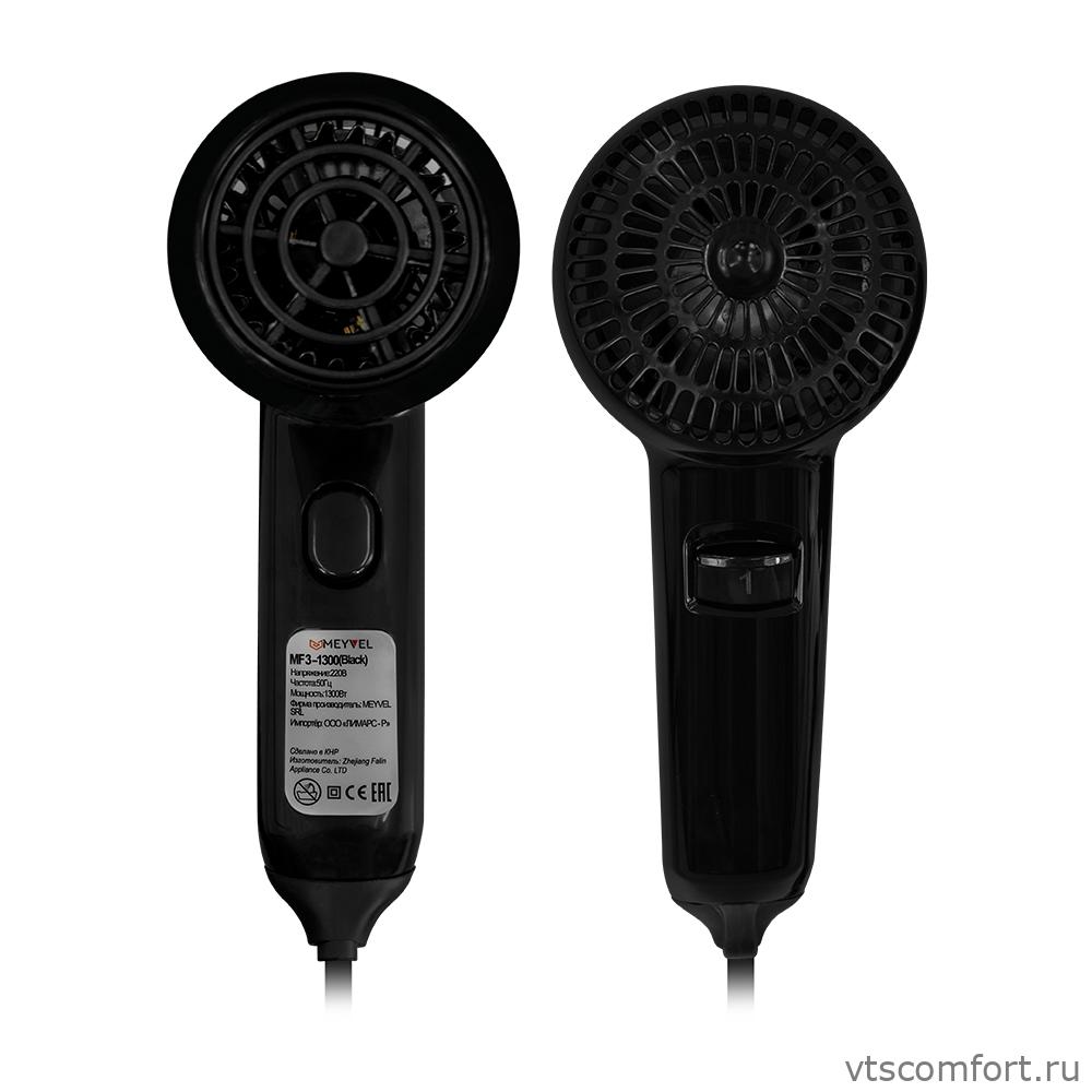 Фото Meyvel MF3-1300 фен для волос 1300Вт черный настенный Изображение Meyvel MF3-1300 фен для волос 1300Вт черный настенный