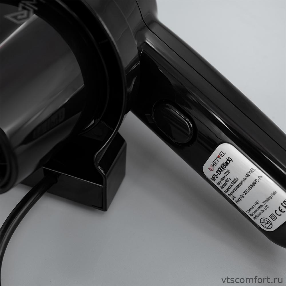 Фото Meyvel MF3-1300 фен для волос 1300Вт черный настенный Изображение Meyvel MF3-1300 фен для волос 1300Вт черный настенный