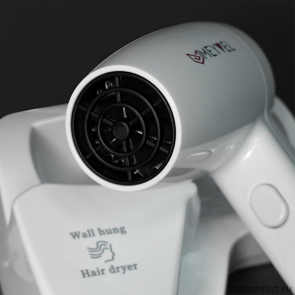 Фото Meyvel MF4-1300 фен для волос 1300Вт белый настенный Изображение Meyvel MF4-1300 фен для волос 1300Вт белый настенный