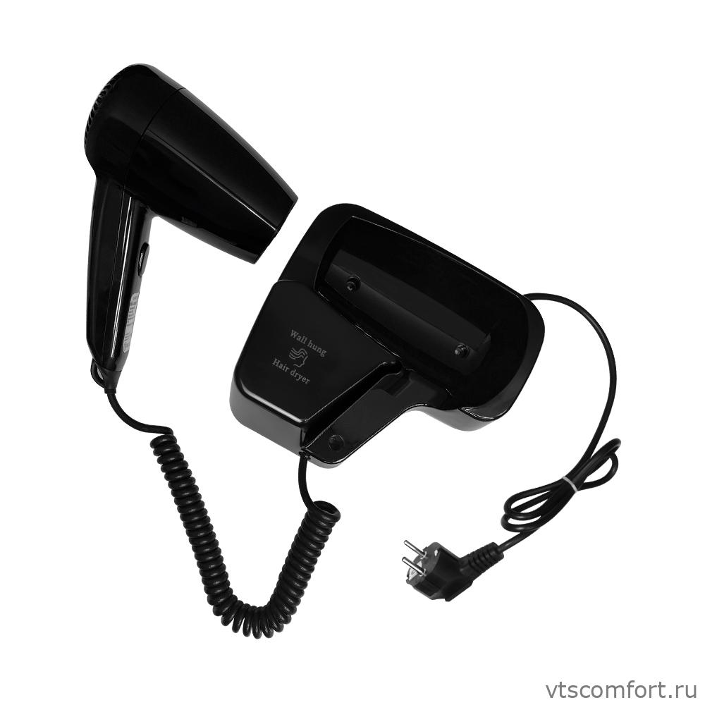 Фото Meyvel MF4-1300 фен для волос 1300Вт черный настенный Изображение Meyvel MF4-1300 фен для волос 1300Вт черный настенный