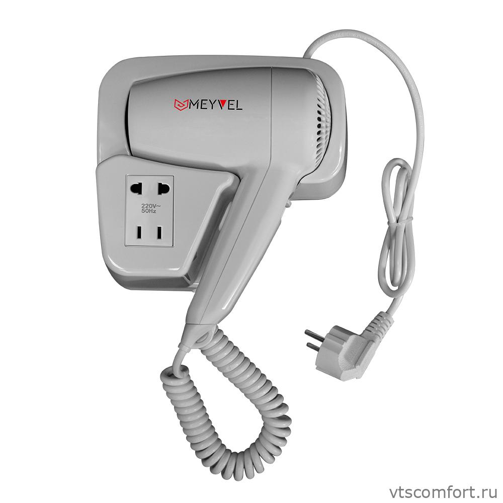 Фото Meyvel MF4S-1300 фен для волос 1300Вт белый настенный Изображение Meyvel MF4S-1300 фен для волос 1300Вт белый настенный