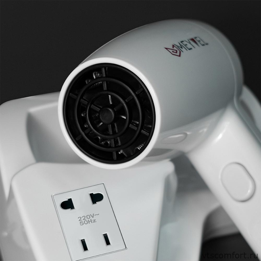 Фото Meyvel MF4S-1300 фен для волос 1300Вт белый настенный Изображение Meyvel MF4S-1300 фен для волос 1300Вт белый настенный