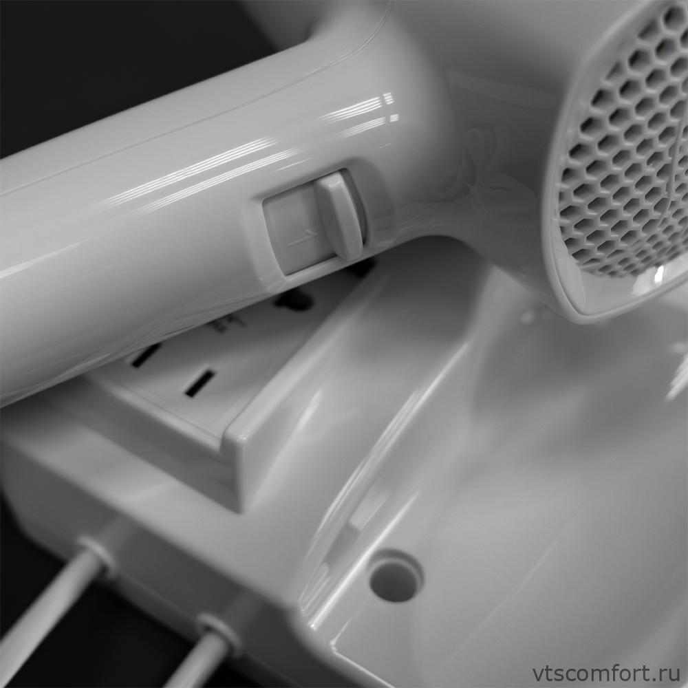 Фото Meyvel MF5S-1600 фен для волос 1600Вт белый настенный Изображение Meyvel MF5S-1600 фен для волос 1600Вт белый настенный