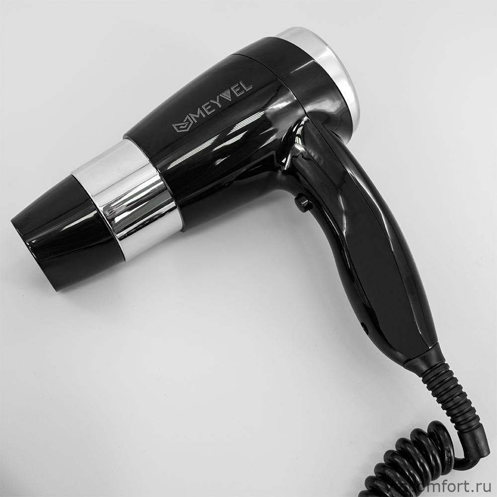 Фото Meyvel MF6-1600 фен для волос 1600Вт черный настенный Изображение Meyvel MF6-1600 фен для волос 1600Вт черный настенный