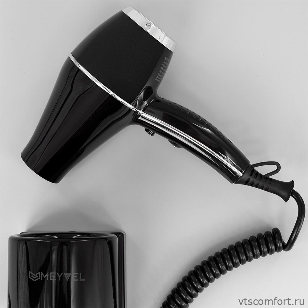 Фото Meyvel MF7-1800 фен для волос 1800Вт черный настенный Изображение Meyvel MF7-1800 фен для волос 1800Вт черный настенный