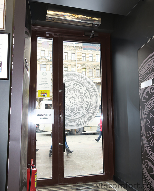 Фото Тепловая завеса Тепломаш КЭВ-5П1153E хром 5кВт 220В длина 80 см Изображение Тепловая завеса Тепломаш КЭВ-5П1153E хром 5кВт 220В длина 80 см