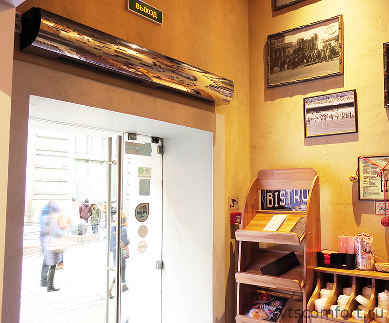 Фото Тепловая завеса Тепломаш КЭВ-8П1063E хром 8кВт 220/380В длина 1,5 м Изображение Тепловая завеса Тепломаш КЭВ-8П1063E хром 8кВт 220/380В длина 1,5 м