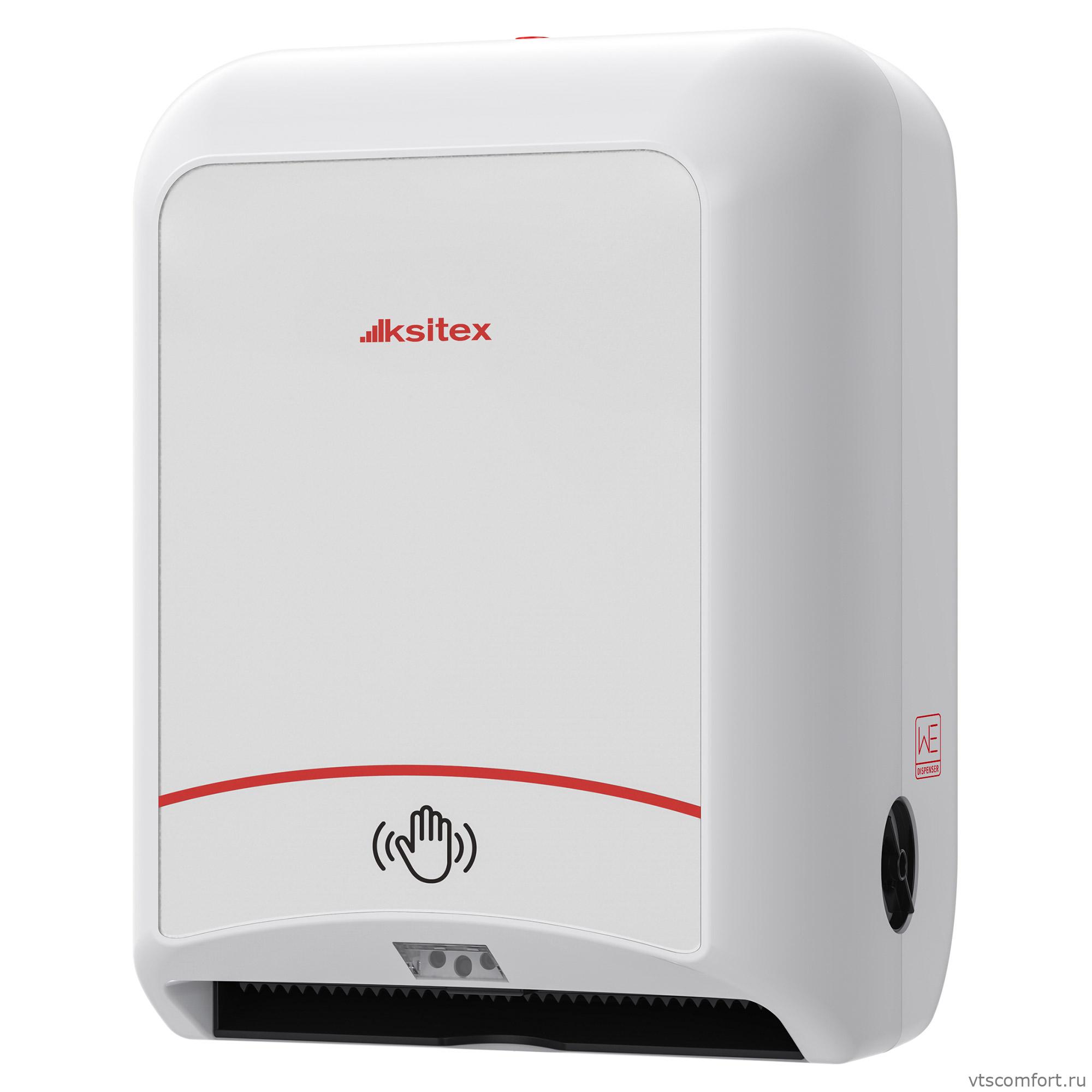 Фото Автоматический диспенсер рулонных полотенец Ksitex ARP-212W Изображение Автоматический диспенсер рулонных полотенец Ksitex ARP-212W