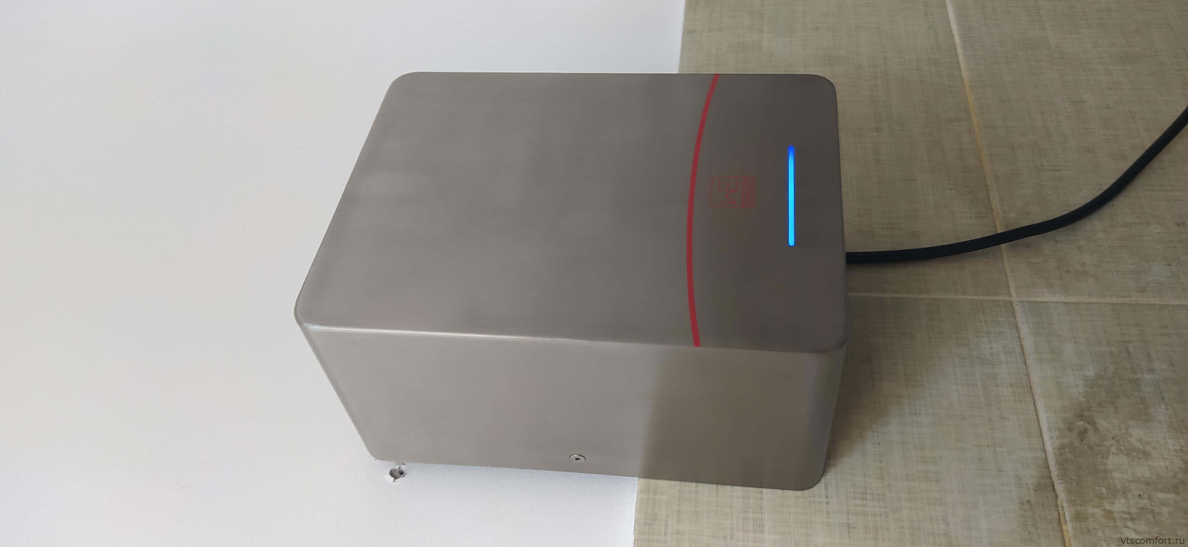 Фото Высокоскоростная сушилка для рук Ksitex M-1100AC JET матовая нержавейка Изображение Высокоскоростная сушилка для рук Ksitex M-1100AC JET матовая нержавейка