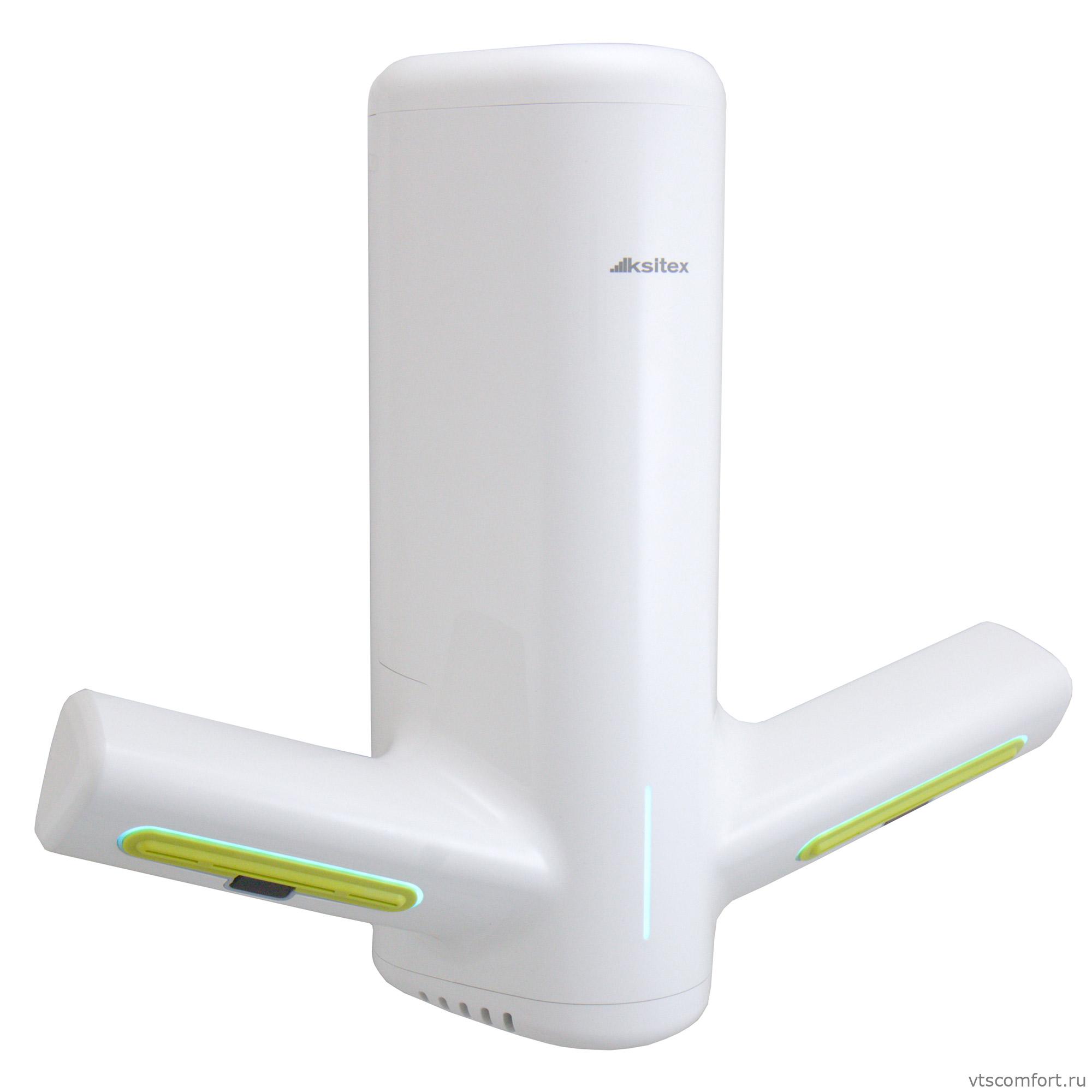 Фото Высокоскоростная сушилка для рук Ksitex M-2025W белая 1300Вт Изображение Высокоскоростная сушилка для рук Ksitex M-2025W белая 1300Вт