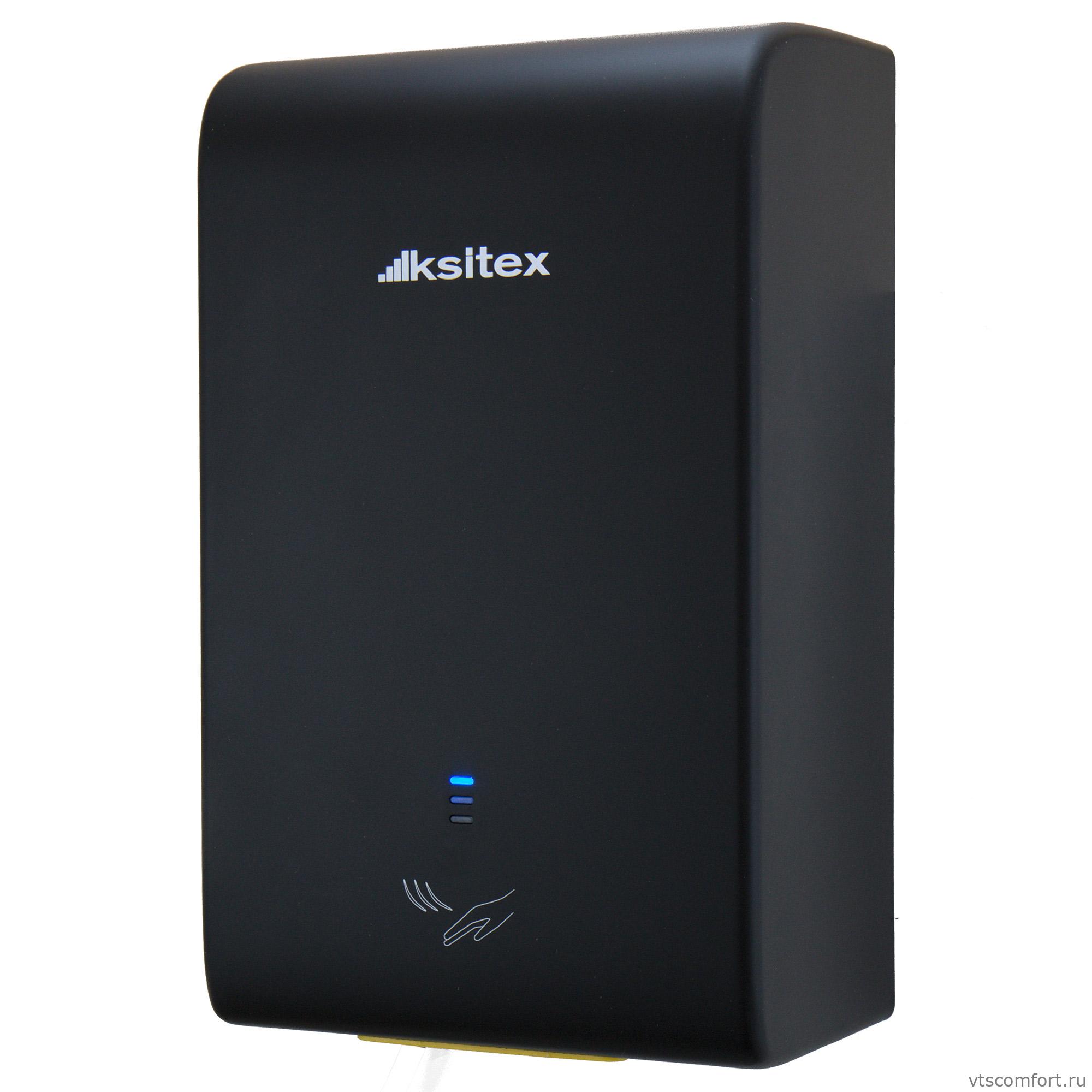 Фото Высокоскоростная сушилка для рук Ksitex M-800B черная Turbo 800Вт Изображение Высокоскоростная сушилка для рук Ksitex M-800B черная Turbo 800Вт