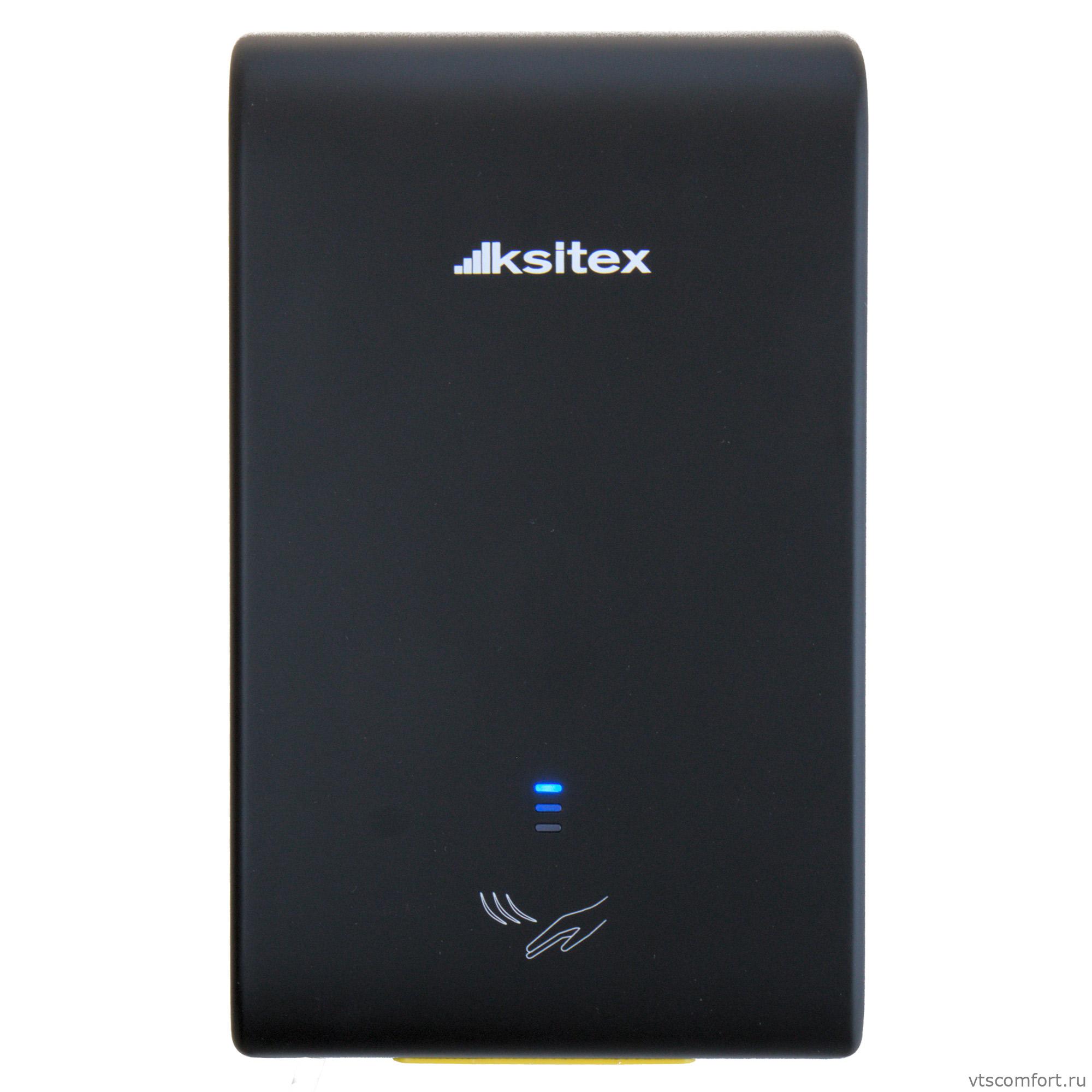 Фото Высокоскоростная сушилка для рук Ksitex M-800B черная Turbo 800Вт Изображение Высокоскоростная сушилка для рук Ksitex M-800B черная Turbo 800Вт