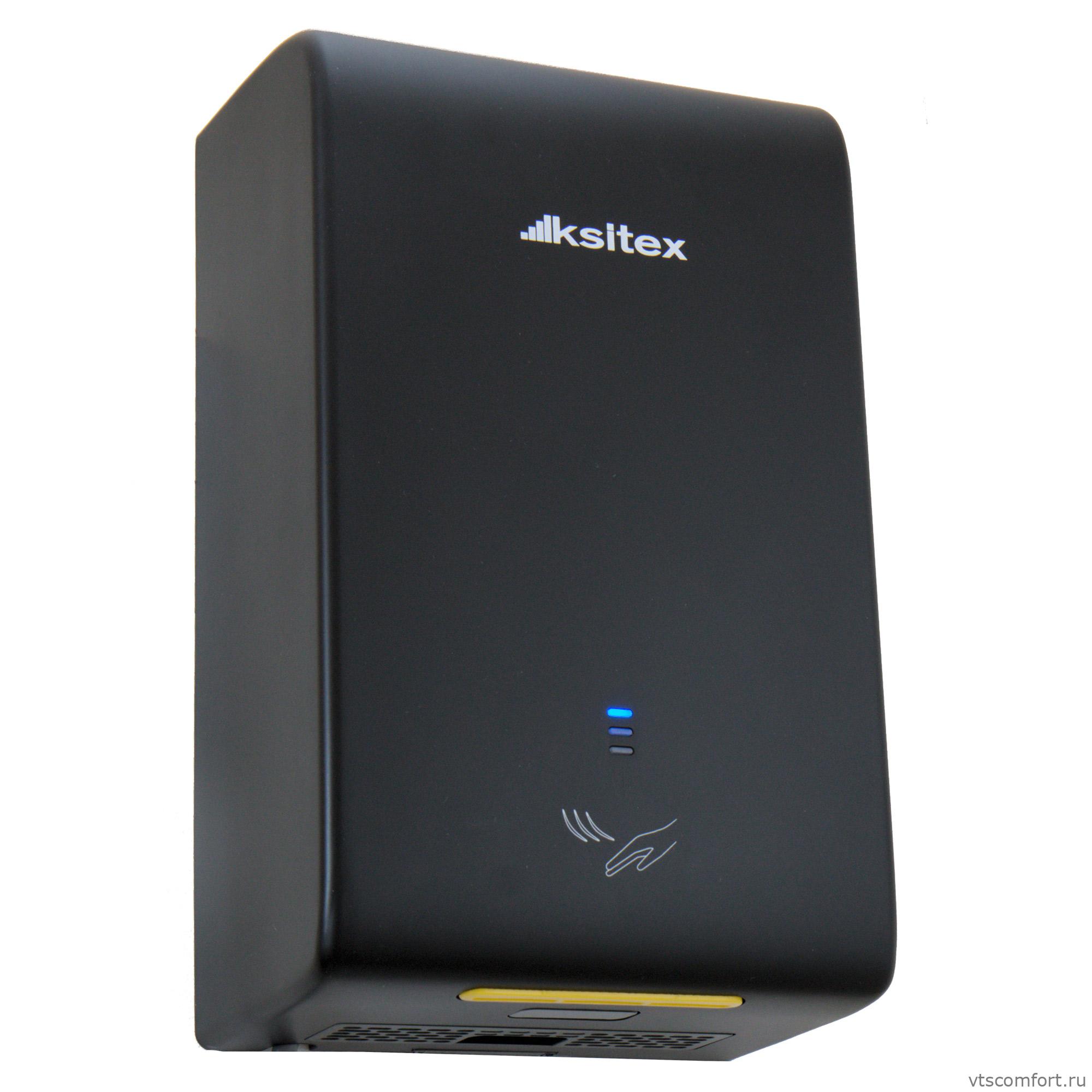 Фото Высокоскоростная сушилка для рук Ksitex M-800B черная Turbo 800Вт Изображение Высокоскоростная сушилка для рук Ksitex M-800B черная Turbo 800Вт