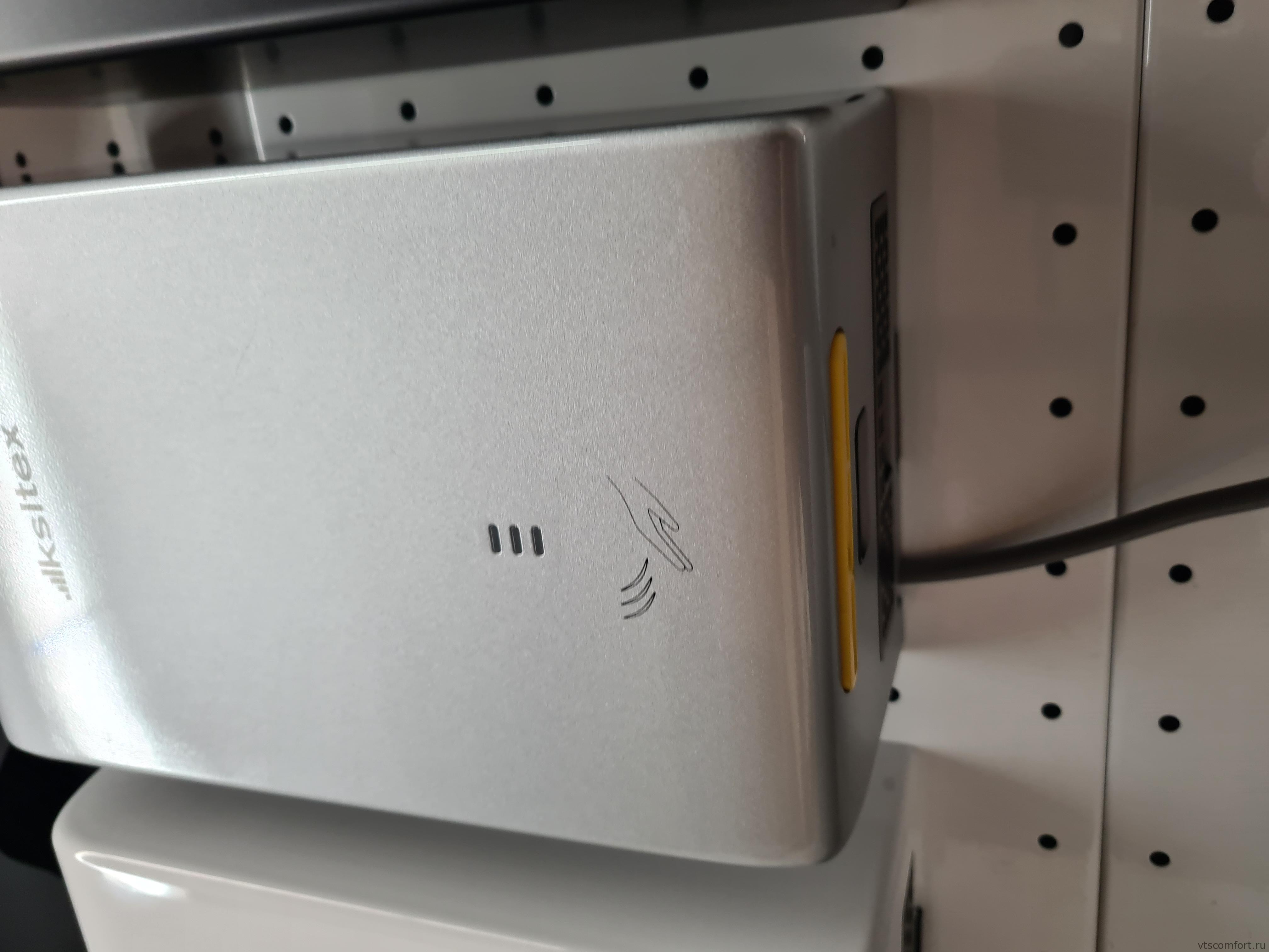 Фото Высокоскоростная сушилка для рук Ksitex M-800C матовый хром Turbo 800Вт Изображение Высокоскоростная сушилка для рук Ksitex M-800C матовый хром Turbo 800Вт