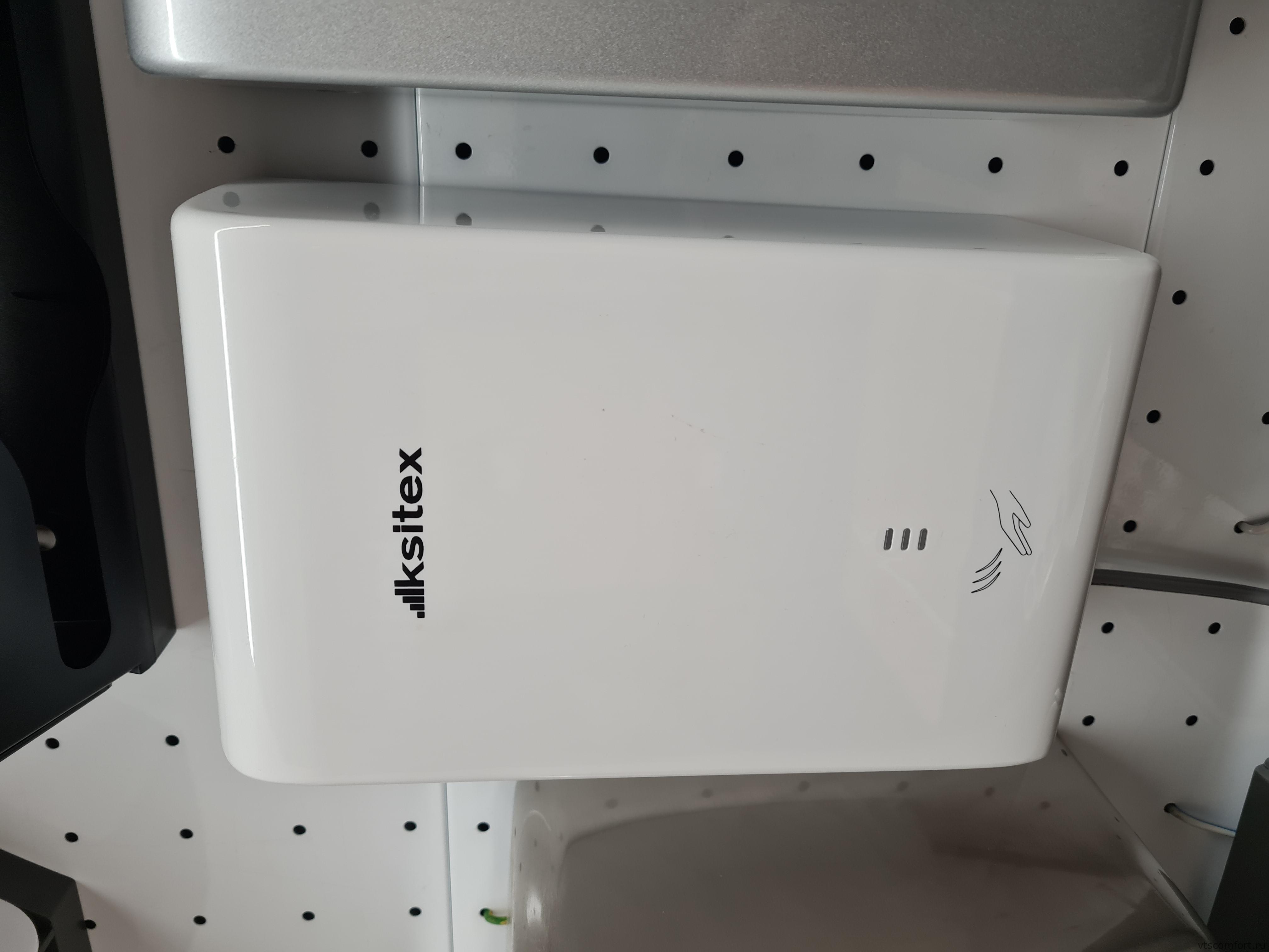 Фото Высокоскоростная сушилка для рук Ksitex M-800W белая Turbo 800Вт Изображение Высокоскоростная сушилка для рук Ksitex M-800W белая Turbo 800Вт