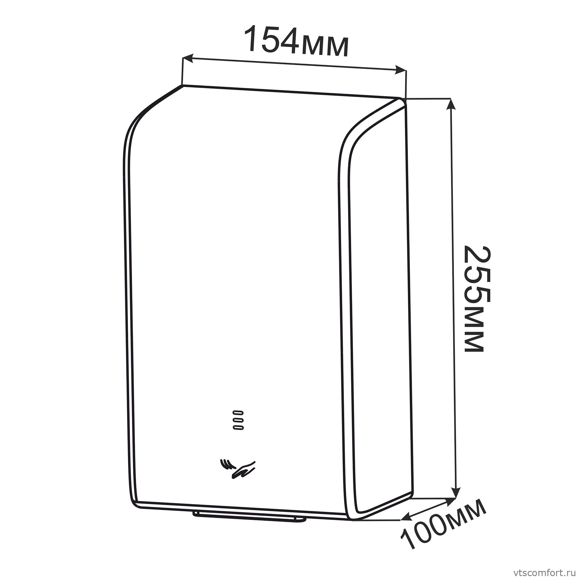 Фото Высокоскоростная сушилка для рук Ksitex M-800W белая Turbo 800Вт Изображение Высокоскоростная сушилка для рук Ksitex M-800W белая Turbo 800Вт